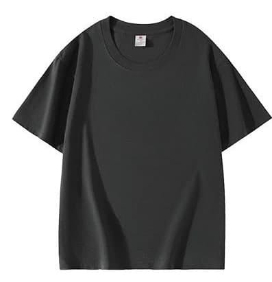 FRANELA CORTE CLÁSICO 220 GR · NEGRO LAVADO